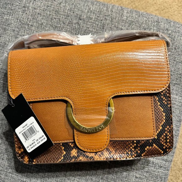 Rachel Zoe Irim Croc Crossbody Bag - Picture 1 of 7